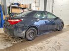 2018 Toyota Corolla L Черный vin: 2T1BURHE1JC091076