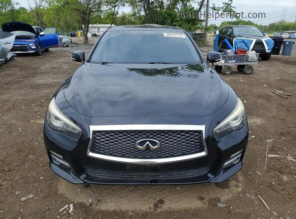 JN1CV7AP3HM642013 2017 INFINITI Q50 Черный Вид сзади