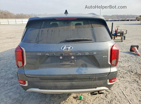 KM8R4DHE9MU278344 2021 HYUNDAI PALISADE Угольный Вид салона спереди