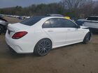 2019 Mercedes Amg C 43 White vin: 55SWF6EB8KU300135