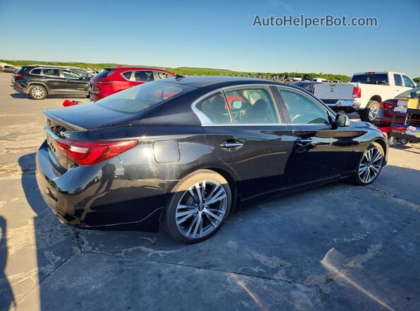 JN1EV7AR2JM434124 2018 INFINITI Q50 Black Przód prawy