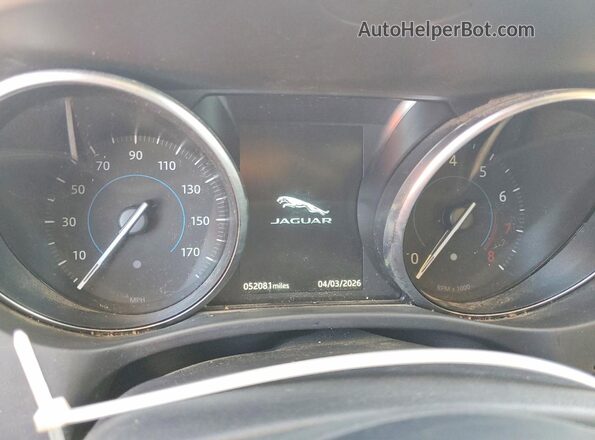 SADCJ2FX8LA633102 2020 JAGUAR F-PACE Blue Widok tylnych siedzeń