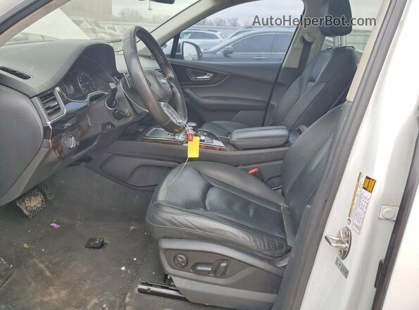 WA1LAAF72HD037697 2017 AUDI Q7 Белый Вид панели приборов