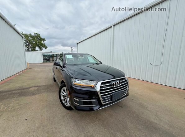 WA1LAAF78HD019107 2017 AUDI Q7 Черный Передняя левая четверть