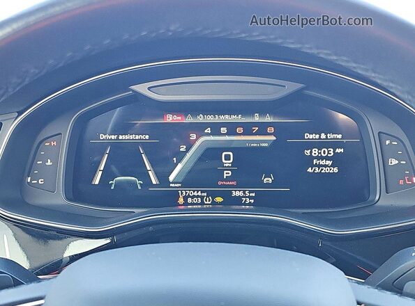 WA1LXBF79ND006740 2022 AUDI Q7 Blue Widok deski rozdzielczej