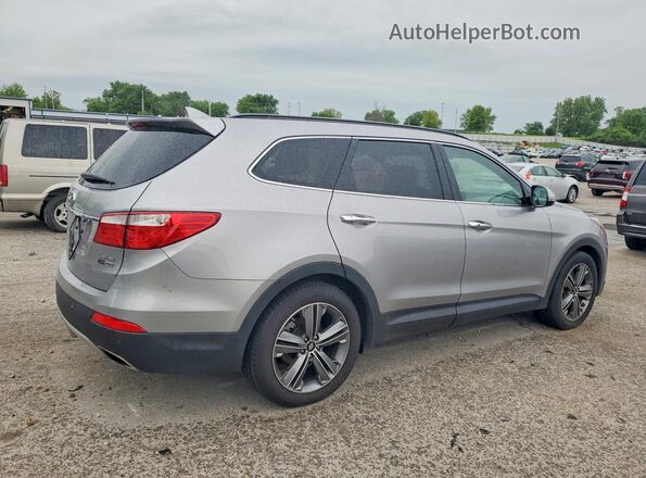 KM8SRDHF5GU158640 2016 HYUNDAI SANTA FE Серебряный Задняя правая четверть