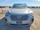 2017 Hyundai Santa Fe Limited Ultimate Серебряный vin: KM8SRDHF4HU186883