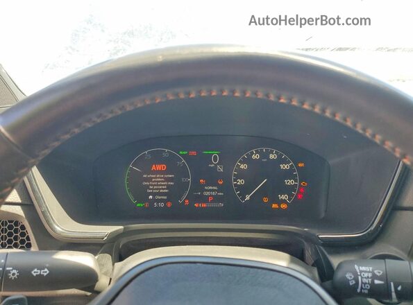 2HKRS6H82SH802554 2025 HONDA CRV Синий Вид задних сидений