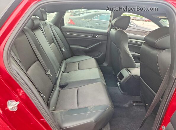 1HGCV3F27NA011766 2022 HONDA ACCORD Red Widok wnętrza z tyłu