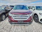 2017 Ford Edge Sel Темно-бордовый vin: 2FMPK4J89HBB67399