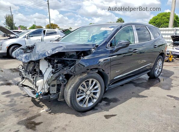 5GAERDKW7NJ185350 2022 BUICK ENCLAVE Черный Задняя левая четверть