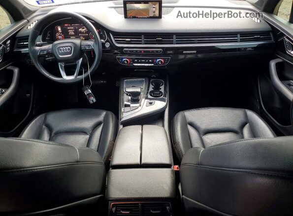 WA1LAAF78KD046881 2019 AUDI Q7 Черный Вид щитка приборов