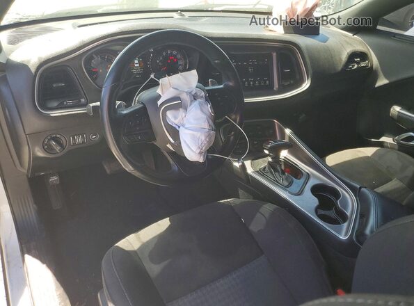 2C3CDZBT0MH631334 2021 DODGE CHALLENGER White Vista del cuadro de instrumentos