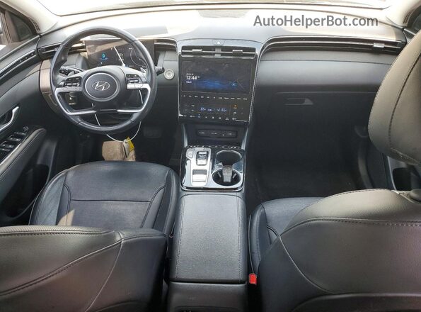 5NMJECAEXNH044886 2022 HYUNDAI TUCSON Black Вид щитка приладів