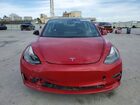 2023 Tesla Model 3 Красный vin: 5YJ3E1EA9PF466561