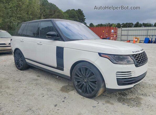 SALGS2SV2JA510125 2018 LAND ROVER RANGE ROVER Белый Вид спереди