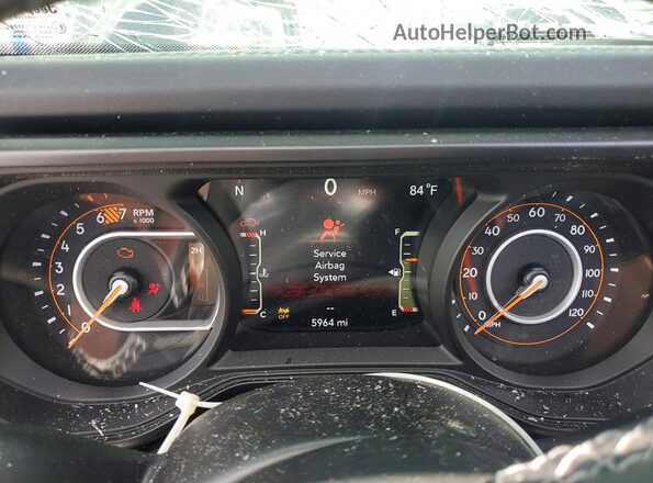 1C4PJXENXTW194384 2026 JEEP WRANGLER Черный Вид щитка приборов