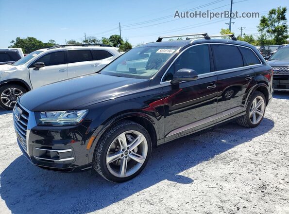 WA1VAAF70KD028769 2019 AUDI Q7 Черный Передняя левая четверть