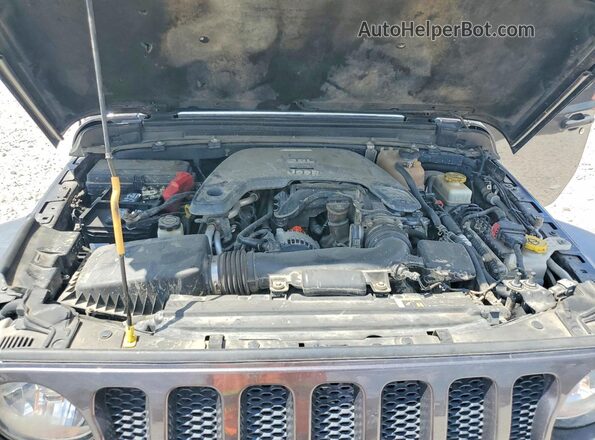 1C4HJXDG0KW612537 2019 JEEP WRANGLER Серый Вид подкапотного пространства