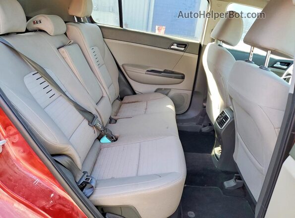 KNDPM3AC5J7474466 2018 KIA SPORTAGE Красный Вид подкапотного пространства