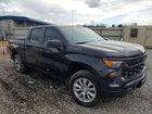 2022 Chevrolet Silverado K1500 Custom Blue vin: 3GCPDBEK9NG541379