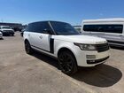 2016 Land Rover Range Rover Supercharged White vin: SALGS3EF9GA273443
