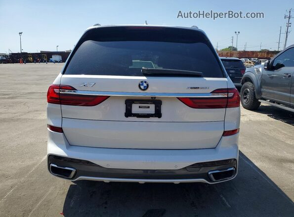 5UXCX4C55KLB39499 2019 BMW X7 Белый Вид салона спереди