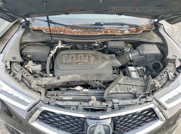 5J8YD4H52JL017902 2018 ACURA MDX Brown Widok naklejki z numerem VIN