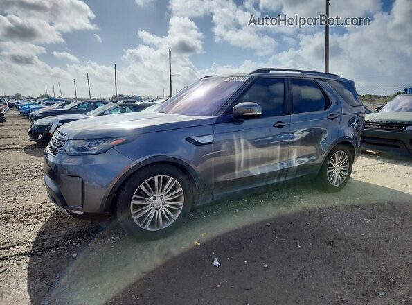 SALRRBBK7HA013463 2017 LAND ROVER DISCOVERY Серый Передняя левая четверть