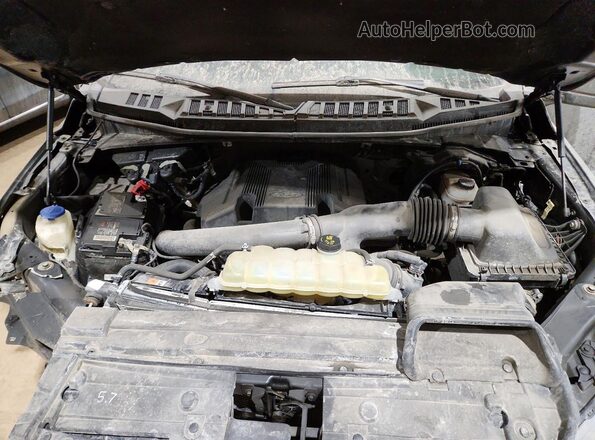 1FTEW1E47LFB59122 2020 FORD F150 Серый Вид задней части салона