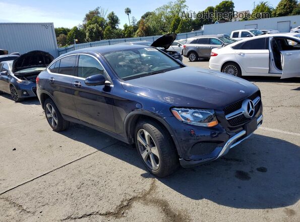 WDC0J4KB6HF157618 2017 MERCEDES-BENZ GLC-CLASS Синий Вид спереди