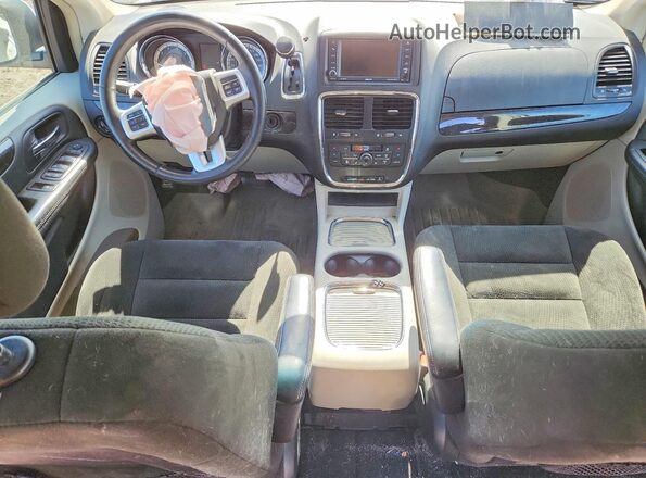 2C4RDGDG1GR241772 2016 DODGE CARAVAN White Vista del cuadro de instrumentos