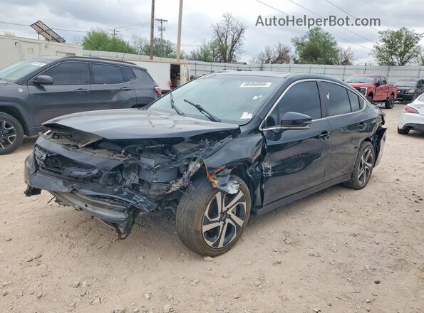 4S3BWAN65L3025831 2020 SUBARU LEGACY Черный Задняя левая четверть
