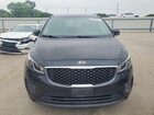 2017 Kia Sedona Lx Black vin: KNDMB5C16H6266029