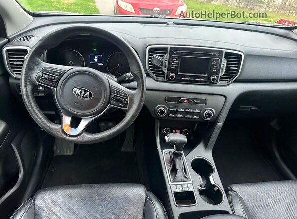 KNDPMCACXK7584463 2019 KIA SPORTAGE Blue Widok tylnych siedzeń