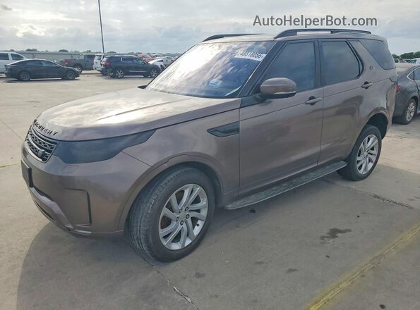 SALRRBBK9HA031267 2017 LAND ROVER DISCOVERY Коричневый Передняя левая четверть