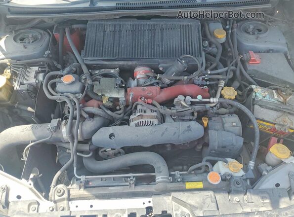 JF1VA2R65K9824697 2019 SUBARU WRX Silver Widok komory silnika