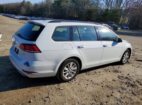 3VW717AU3JM768198 2018 VOLKSWAGEN GOLF Белый Задняя правая четверть