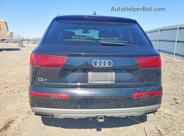 WA1AAAF71KD002373 2019 AUDI Q7 Черный Вид салона спереди