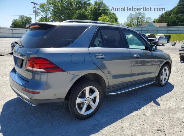 4JGDA5HB1JB045595 2018 MERCEDES-BENZ GLE Gray Задня права чверть