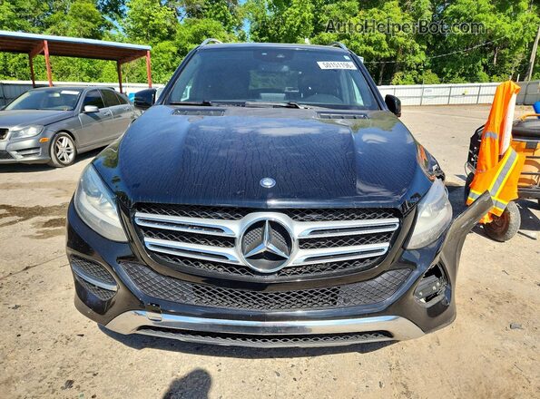 4JGDA5HB4GA756867 2016 MERCEDES-BENZ GLE Черный Вид спереди