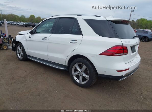 4JGDA5HB4JB063704 2018 MERCEDES-BENZ GLE 350 Белый Задняя левая четверть