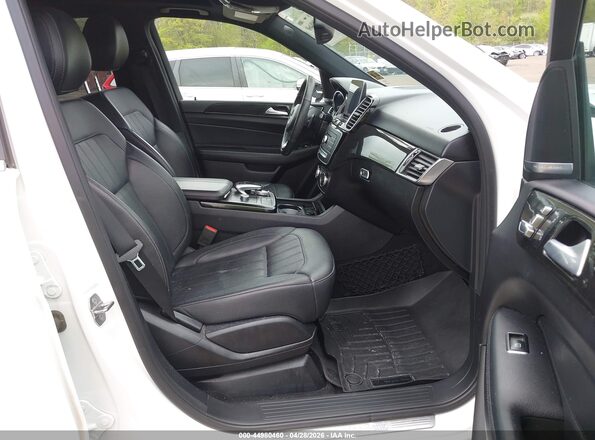 4JGDA5HB4JB063704 2018 MERCEDES-BENZ GLE 350 Белый Вид салона спереди