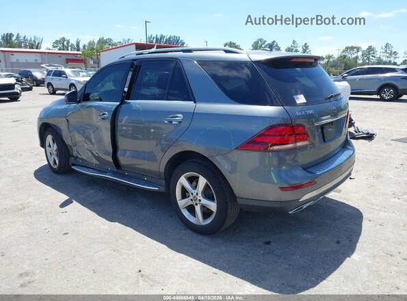 4JGDA5HB5JB024054 2018 MERCEDES-BENZ GLE 350 Gray Rear left