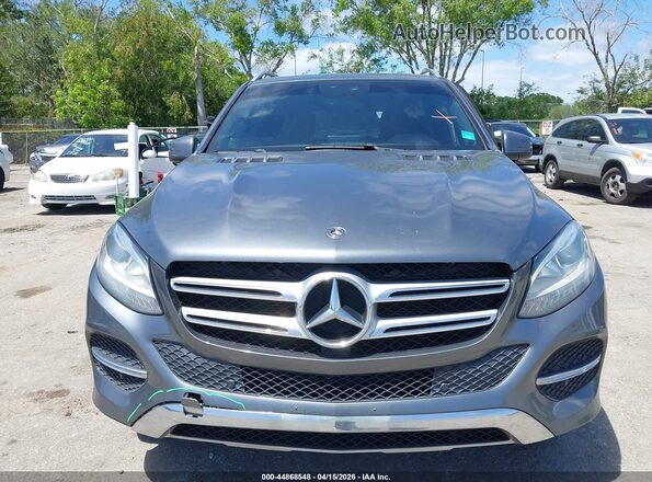 4JGDA5HB5JB024054 2018 MERCEDES-BENZ GLE 350 Gray Instrument cluster view