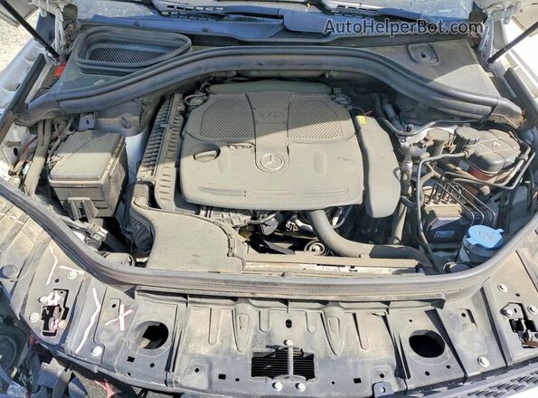 4JGDA5HB7HA968793 2017 MERCEDES-BENZ GLE Белый Вид подкапотного пространства