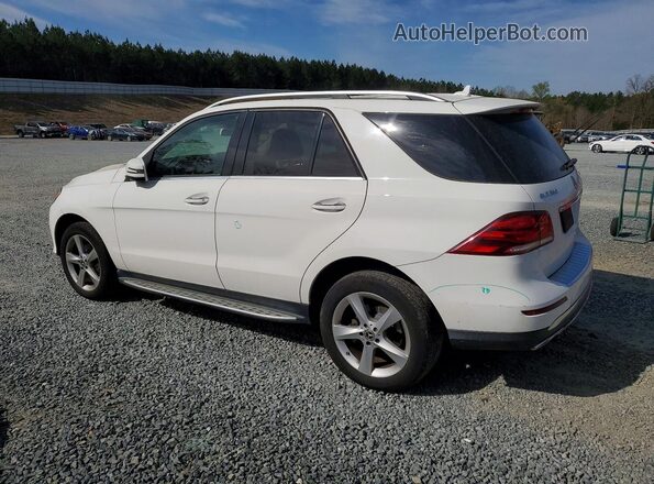 4JGDA5HB7HA968793 2017 MERCEDES-BENZ GLE Белый Задняя левая четверть