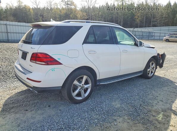 4JGDA5HB7HA968793 2017 MERCEDES-BENZ GLE Белый Задняя правая четверть