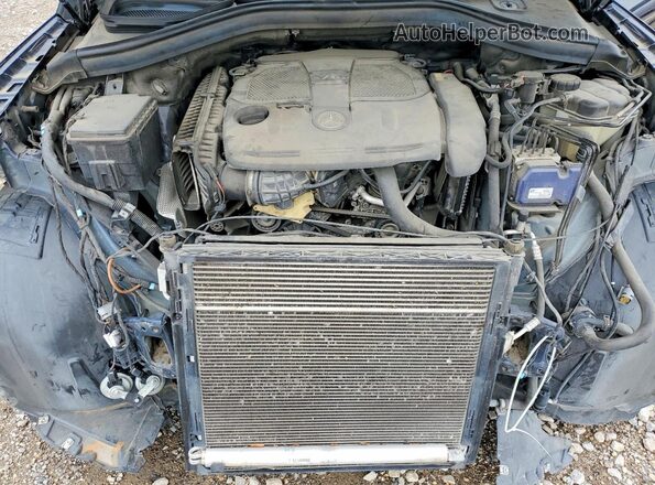 4JGDA5HBXGA751656 2016 MERCEDES-BENZ GLE Blue Вид задньої частини салону