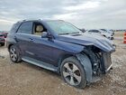 2016 Mercedes-benz Gle 350 4matic Blue vin: 4JGDA5HBXGA751656